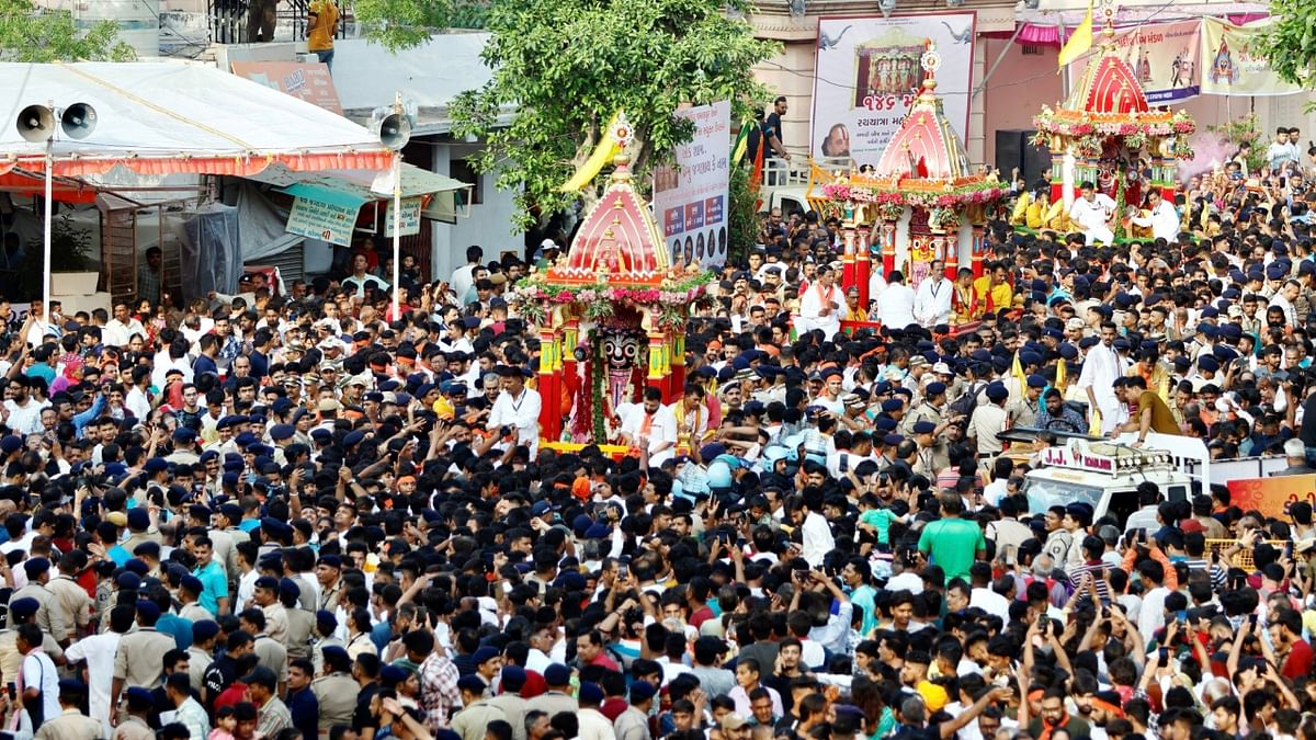 146th Rath Yatra of Lord Jagannath starts in Ahmedabad
