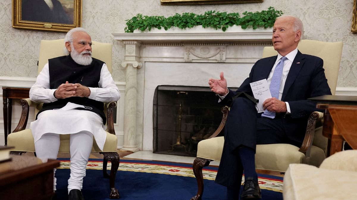 Two to boycott Modi’s speech, 75 Democrats in US Congress urge Biden to raise rights issues in talks with him