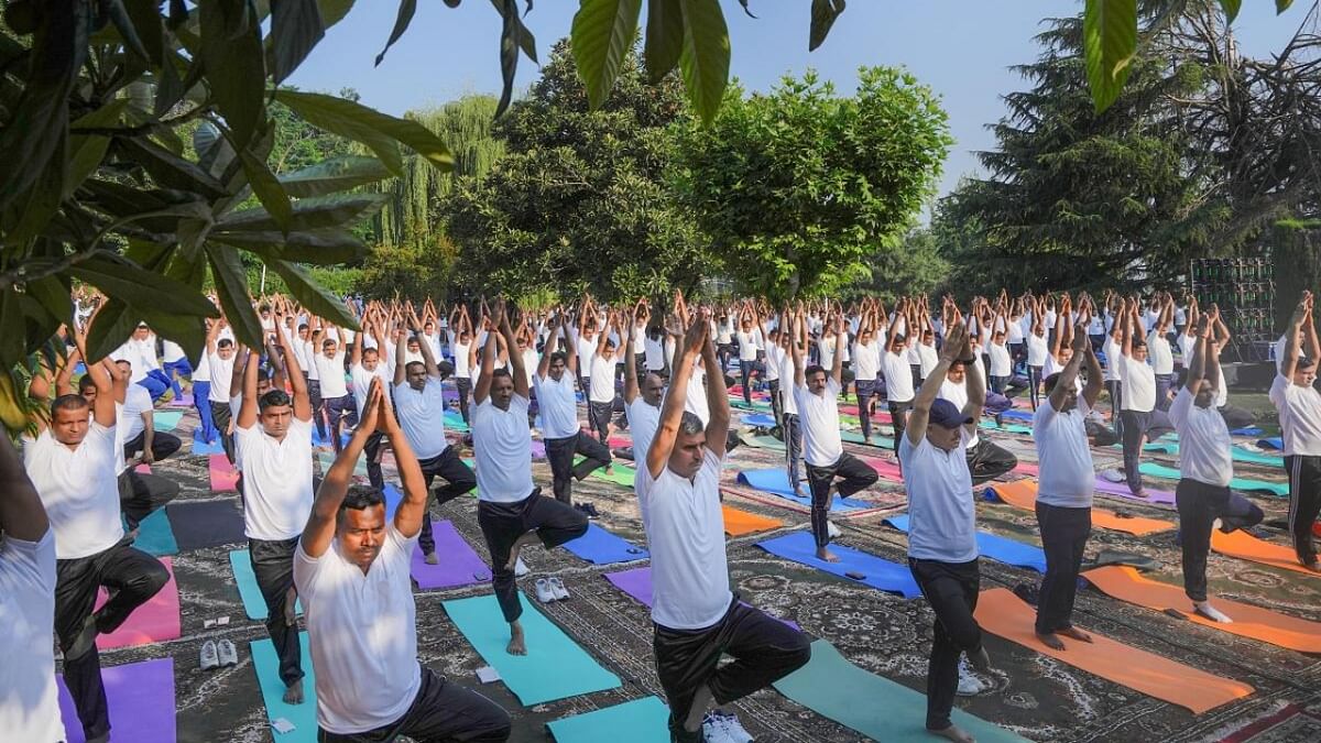 International Yoga Day celebrated across Jammu and Kashmir