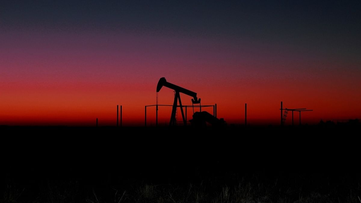 Oil heads for first monthly gain this year as supply tightens