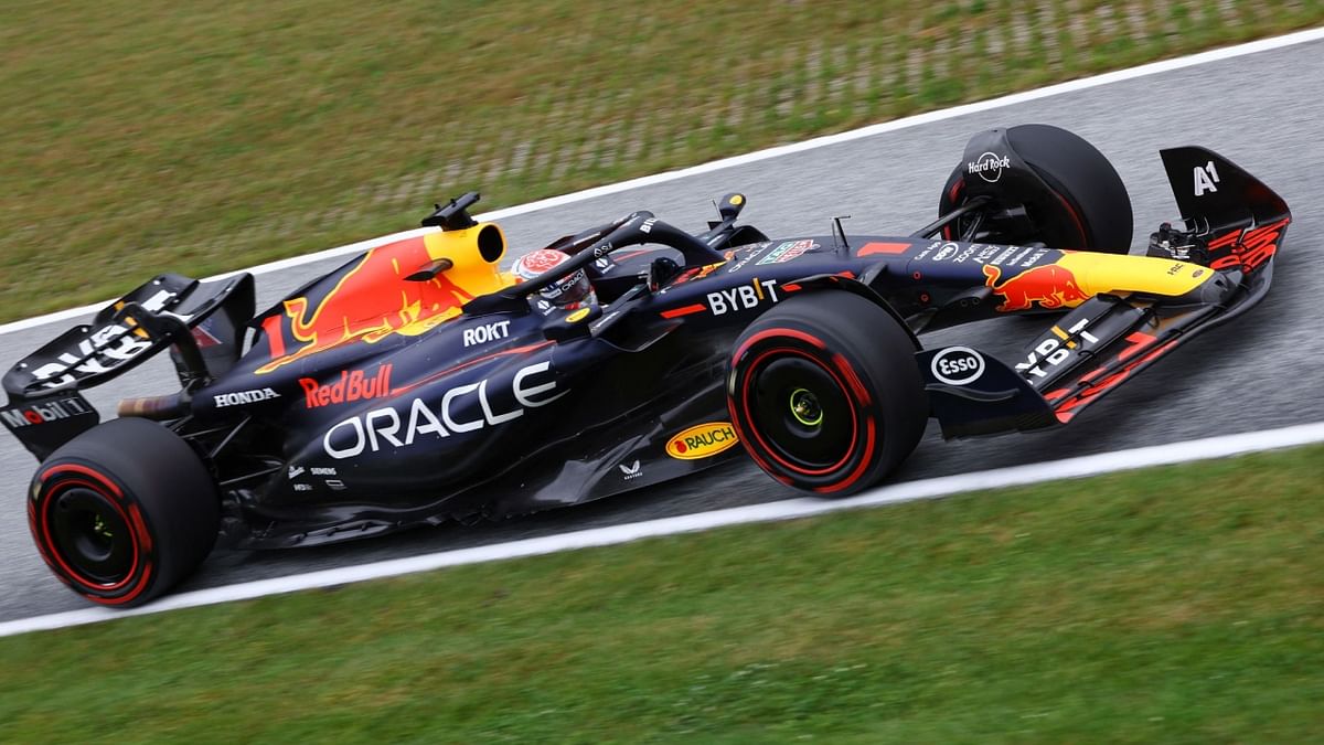 Max Verstappen on pole for Austrian Grand Prix sprint race