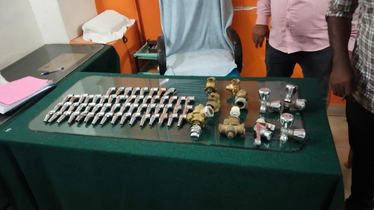 Two men arrested for stealing bathroom fittings from Bengaluru trains