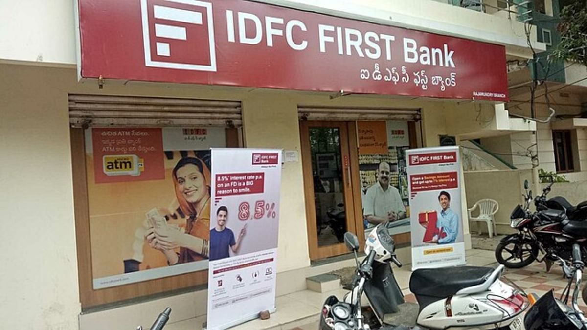IDFC First Bank slips, IDFC hits record high after merger approval