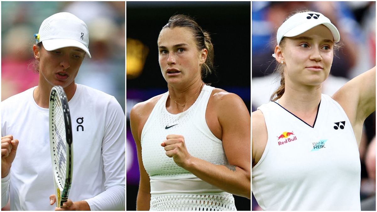 At Wimbledon, everyone’s chasing Swiatek, Sabalenka and Rybakina