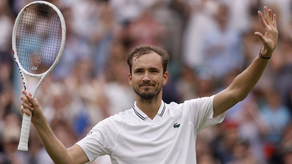 Wimbledon: Medvedev survives Fucsovics onslaught to reach last 16
