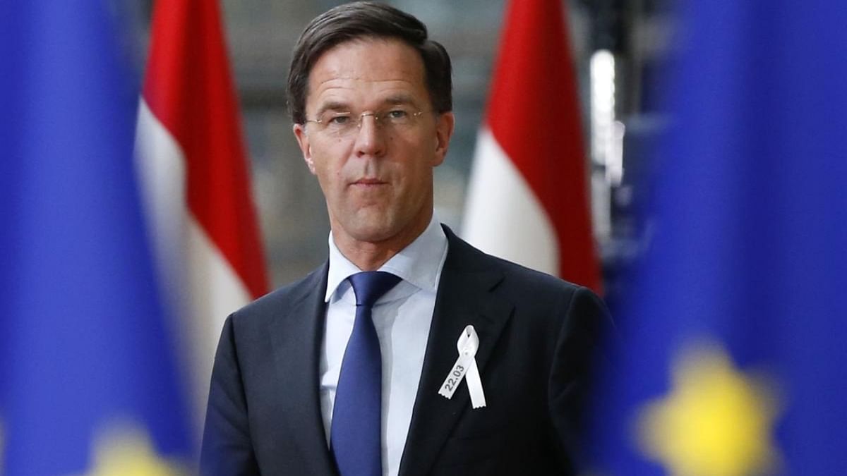 Dutch PM Rutte meets king to discuss caretaker government