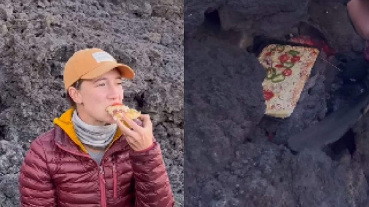 Pizza baked on active volcano in Guatemala; internet reacts