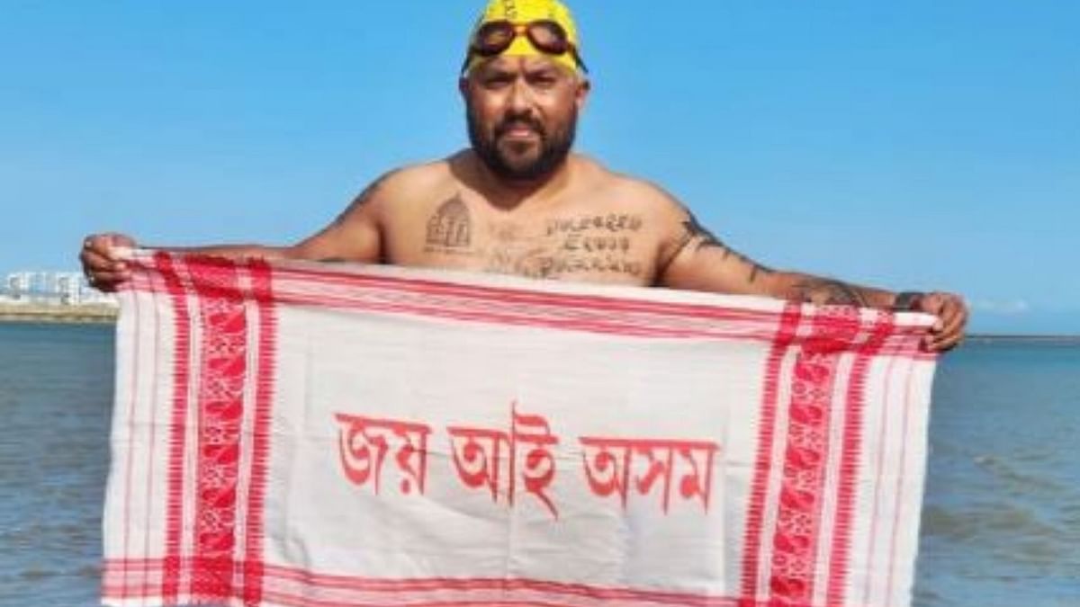 Ace swimmer Elvis Ali Hazarika of Assam becomes first from northeast to cross English Channel both ways