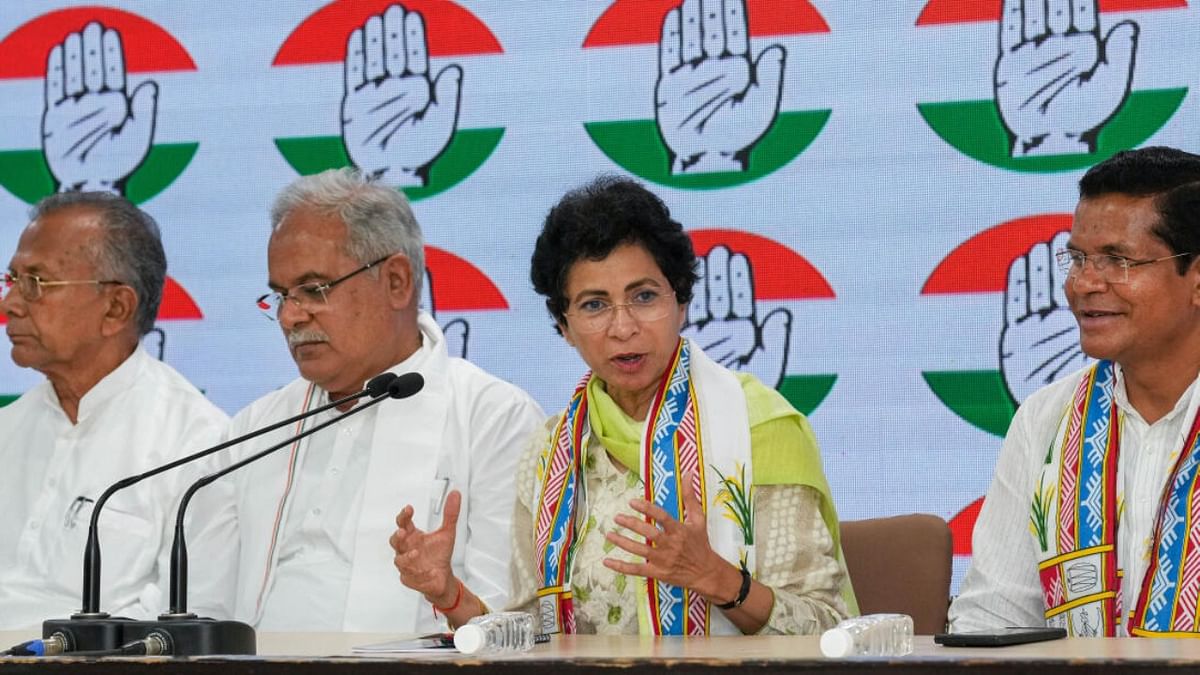 Congress forms political affairs committee for poll-bound Chhattisgarh, Kumari Selja to head it
