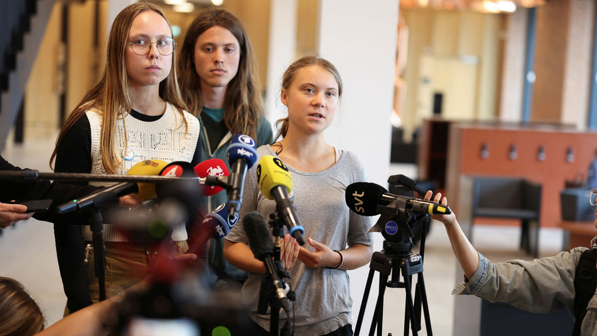 Swedish court fines Greta Thunberg for disobeying police order