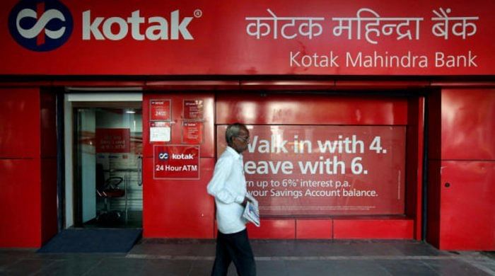 Kotak Mahindra Bank shares decline nearly 4% after earnings announcement
