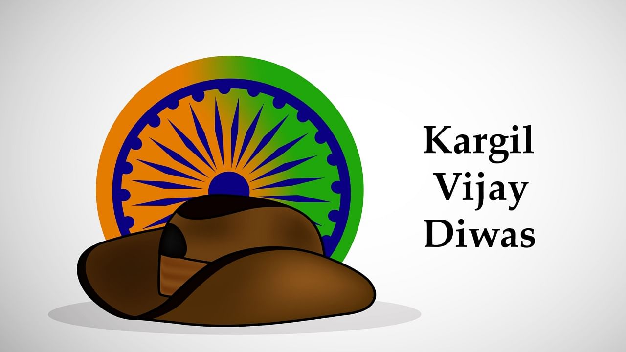 Illustration of Kargil Vijay Diwas Background. Kargil Vijay Diwas is a  victory day for Indian Soldiers celebrated on 26th of July in owner of the Kargil  war hero's in India Stock Vector |