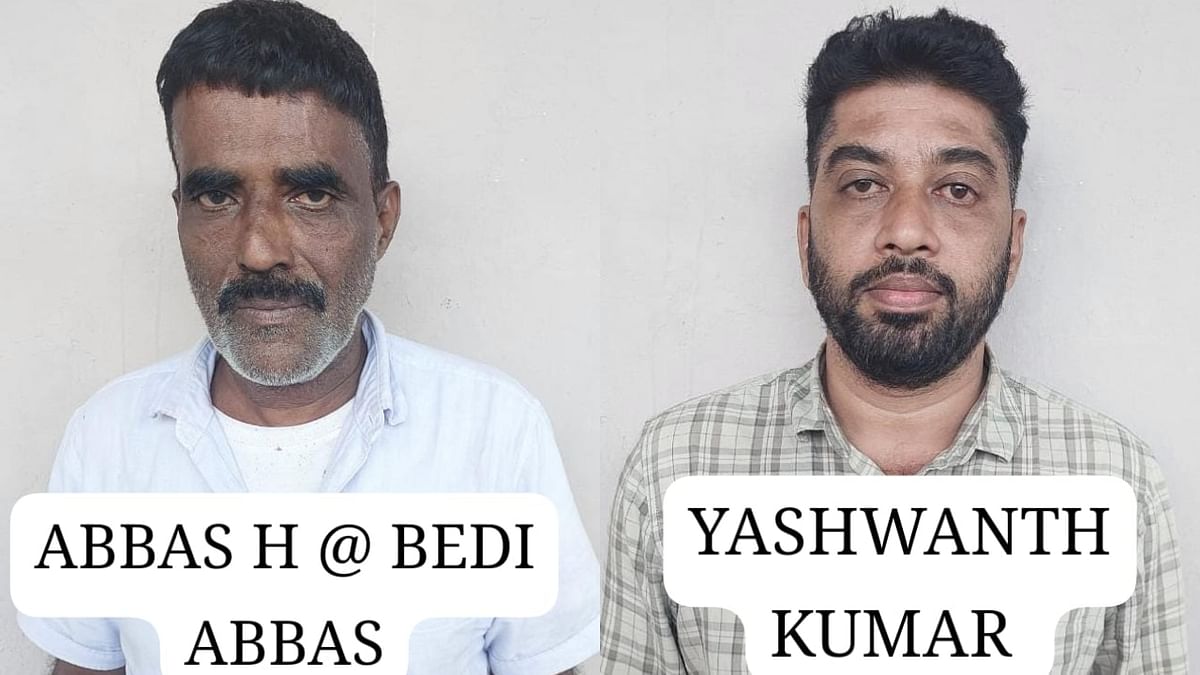 Two men arrested for carrying unlicensed pistol in Mangaluru