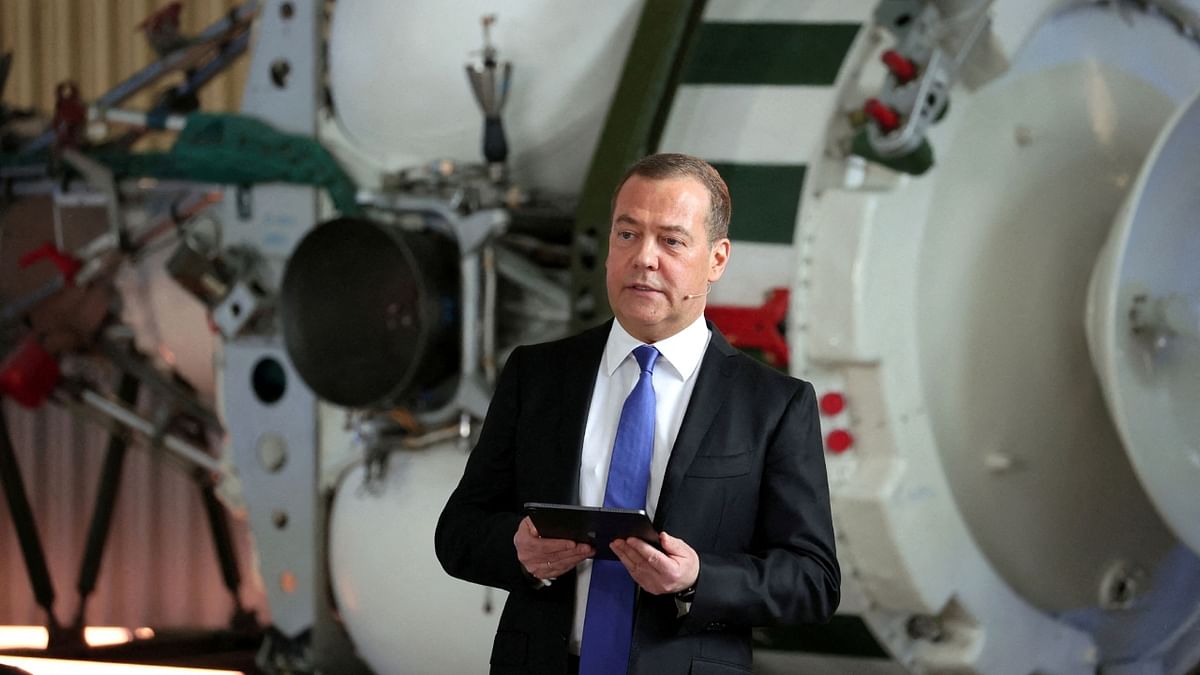 Russia's Medvedev: We'd have to use a nuclear weapon if Ukrainian offensive was a success
