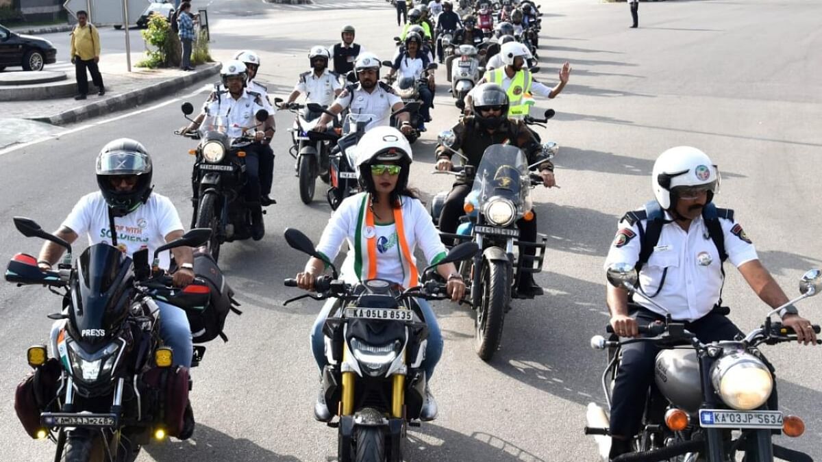 Ride With Soldiers: Bike rally draws hundreds in Bengaluru