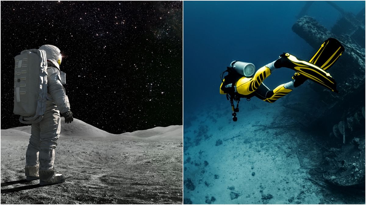 Which is more dangerous: Outer space or the deep sea?