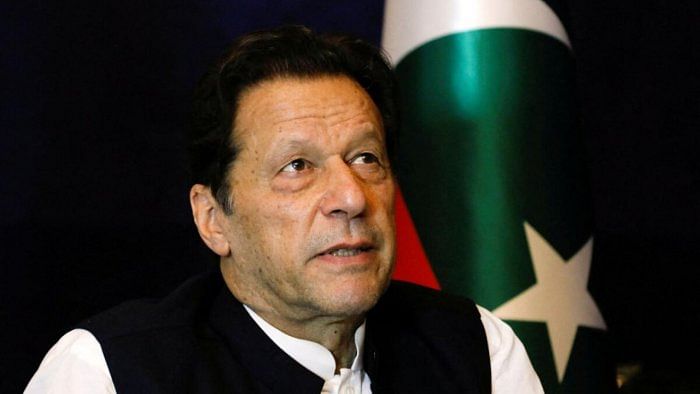 Former Pakistani Prime Minister Imran Khan. 