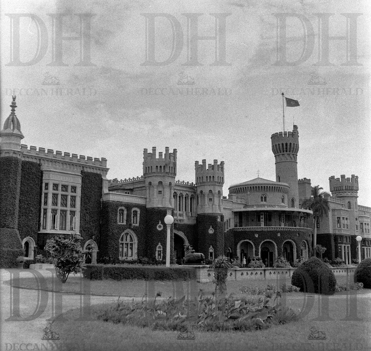 The Bangalore Palace was built by the Wodeyars in the Tudor style of architecture. DH Photo
