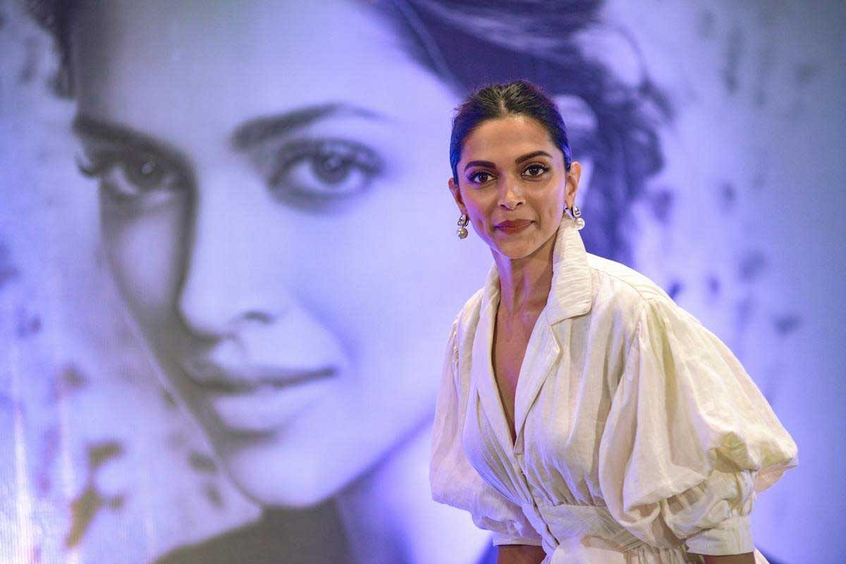 Bollywood actor Deepika Padukone during a talk on 'Finding Beauty in Imperfection' organised by FICCI Ladies Organisation (FLO), in New Delhi, Saturday, Sept 8, 2018. (PTI Photo)