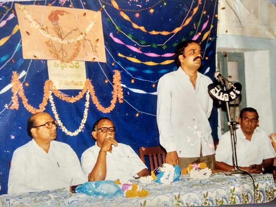 Ananth Kumar's ABVP days: the formative years. Pic Courtesy: RSS