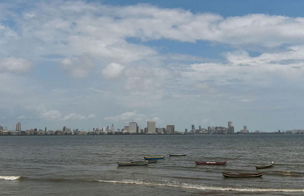 A view of the skyline of the city of Mumbai, Wednesday, June 26, 2019, during the Monsoon season. (PTI Photo)