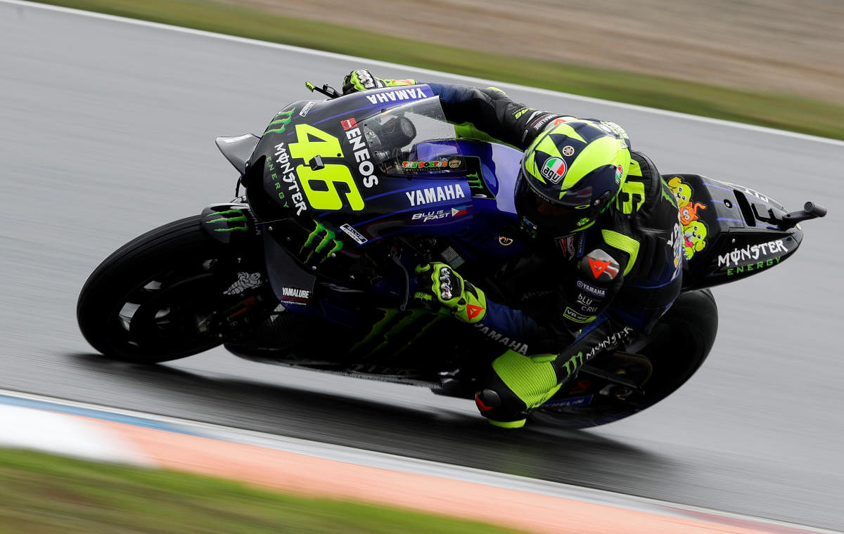 Czech Republic Grand Prix - Automotodrom Brno, Monster Energy Yamaha's Valentino Rossi during practice Reuters Photo