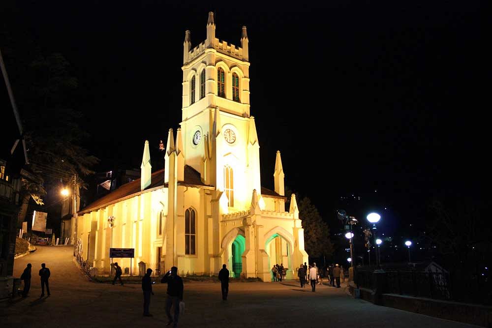 Christ Church in Shimla. Photo by Sudhansu R Das​