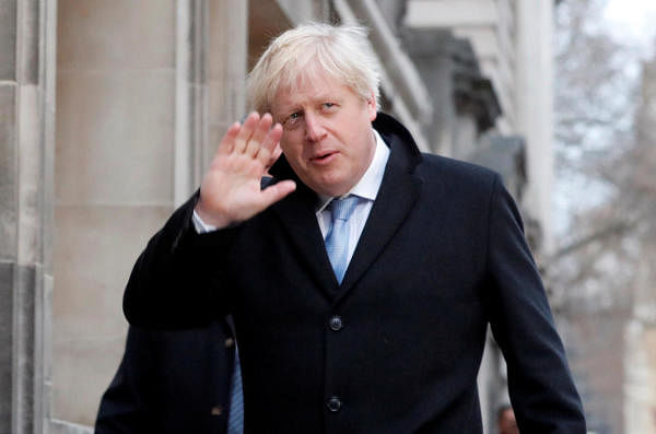 April 5: British Prime Minister Boris Johnson, 55, is admitted to hospital with coronavirus after suffering a fever and a cough for more than 10 days. He remains in hospital until April 12. Credit: AFP Photo