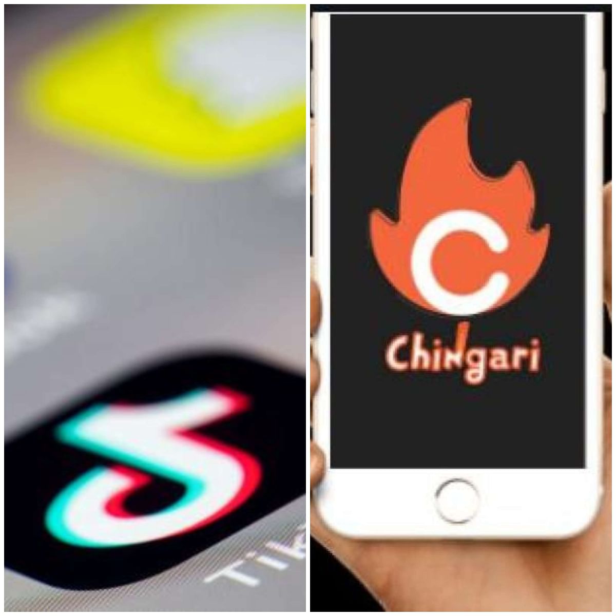 TikTok, Helo, Likee, Kwai and Bigo Live | They are similar in nature and offer short-video sharing feature. The best alternative for these apps are Chingari, Mitron, Roposo, and Dubsmash, among others. Credit: AFP Photo