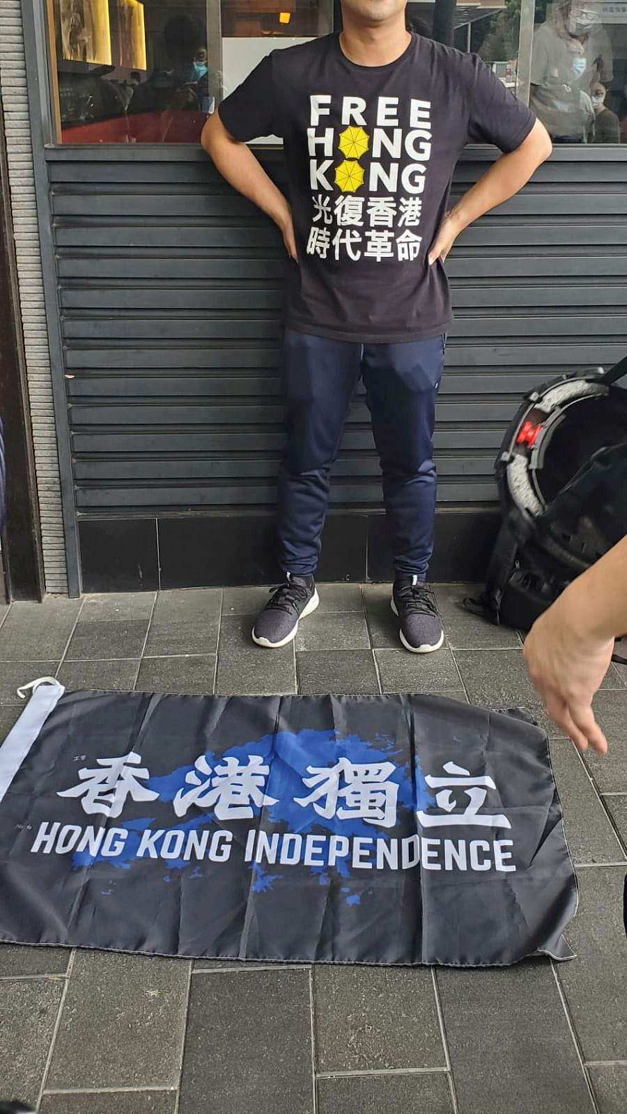 Hong Kong police made their first arrests under a new national security law imposed by China's central government, arresting at least seven people suspected of violating the legislation during protests on Wednesday.  At least two people were arrested for carrying flags and signs calling for Hong Kong's independence.  Credit: Reuters