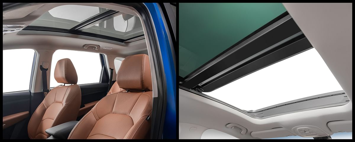 MG Hector Plus is India’s first 6-seater internet SUV with panoramic sunroof.