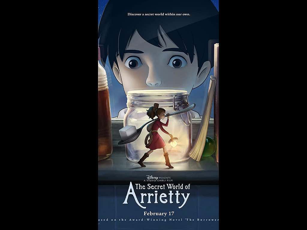 A Coming-of-Age Tale | “The Secret World of Arrietty” |  That titular secret world is close by: Arrietty is no taller than a leaf, and her equally diminutive family lives under the floorboards of an old family home. The Borrowers, as they call themselves — Hiromasa Yonebayashi’s film is based on the children’s novel by that name — take only what they need from the human “beans” a few inches above them, one sugar cube or tissue at a time. Arrietty, turning 14, is impatient to go on borrowing adventures of her own, but her family’s way of life is put at risk when a human boy with a keen eye moves in above. Credit: IMDb