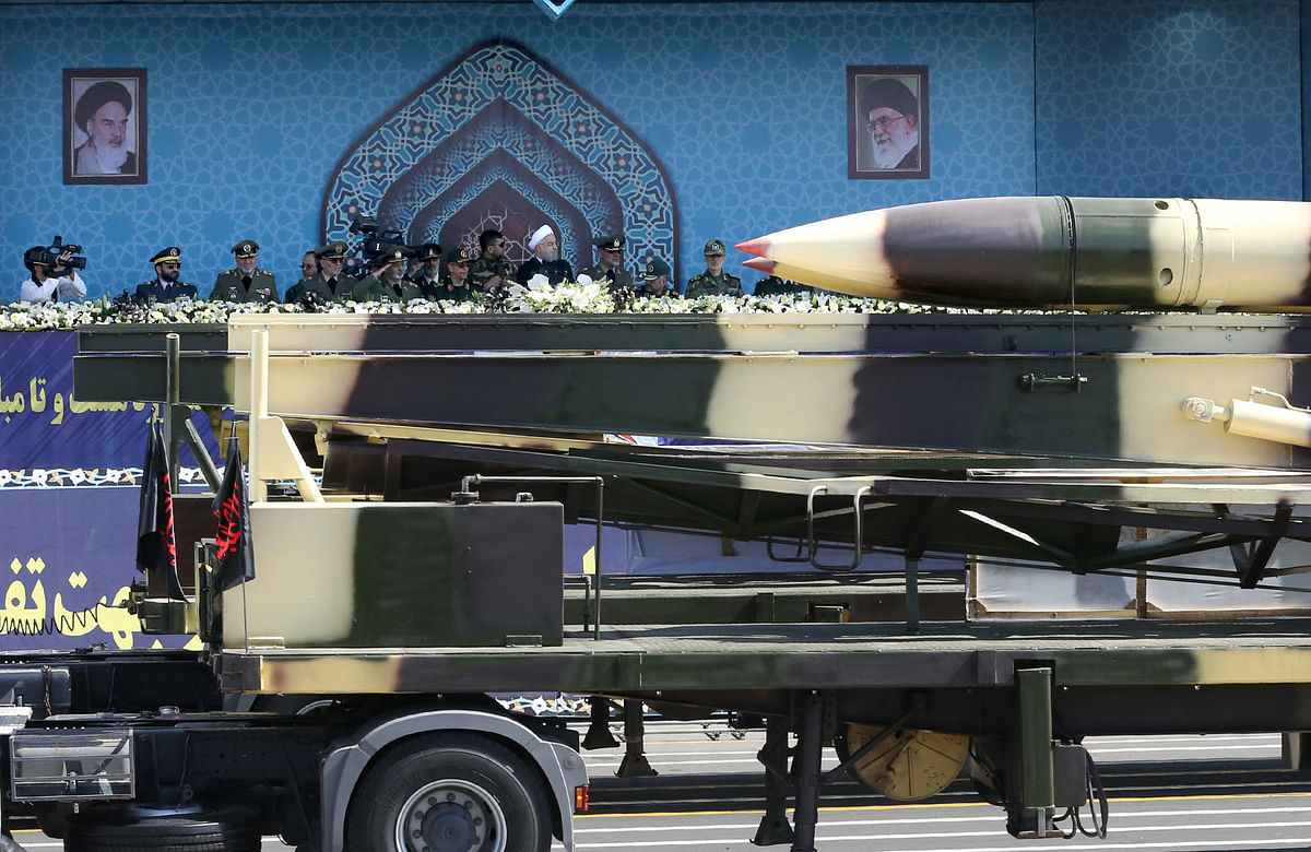 Rank 8 | Iran | Active military personnel: 5.23 lakh | Credit: Reuters Photo