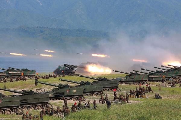 Rank 4 | North Korea | Active military personnel: 12.8 lakh | Credit: AFP Photo