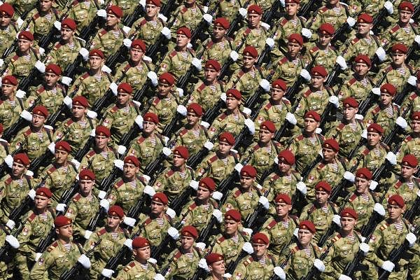 Rank 5 | Russia | Active military personnel: 10.13 lakh | Credit: AFP Photo