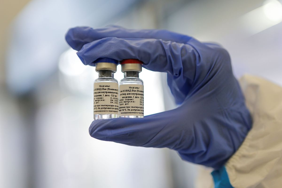 Even vaccines that have produced promising data from early trials in humans have flopped at later stages. The Russian researchers have not yet begun that crucial test. Credit: AFP