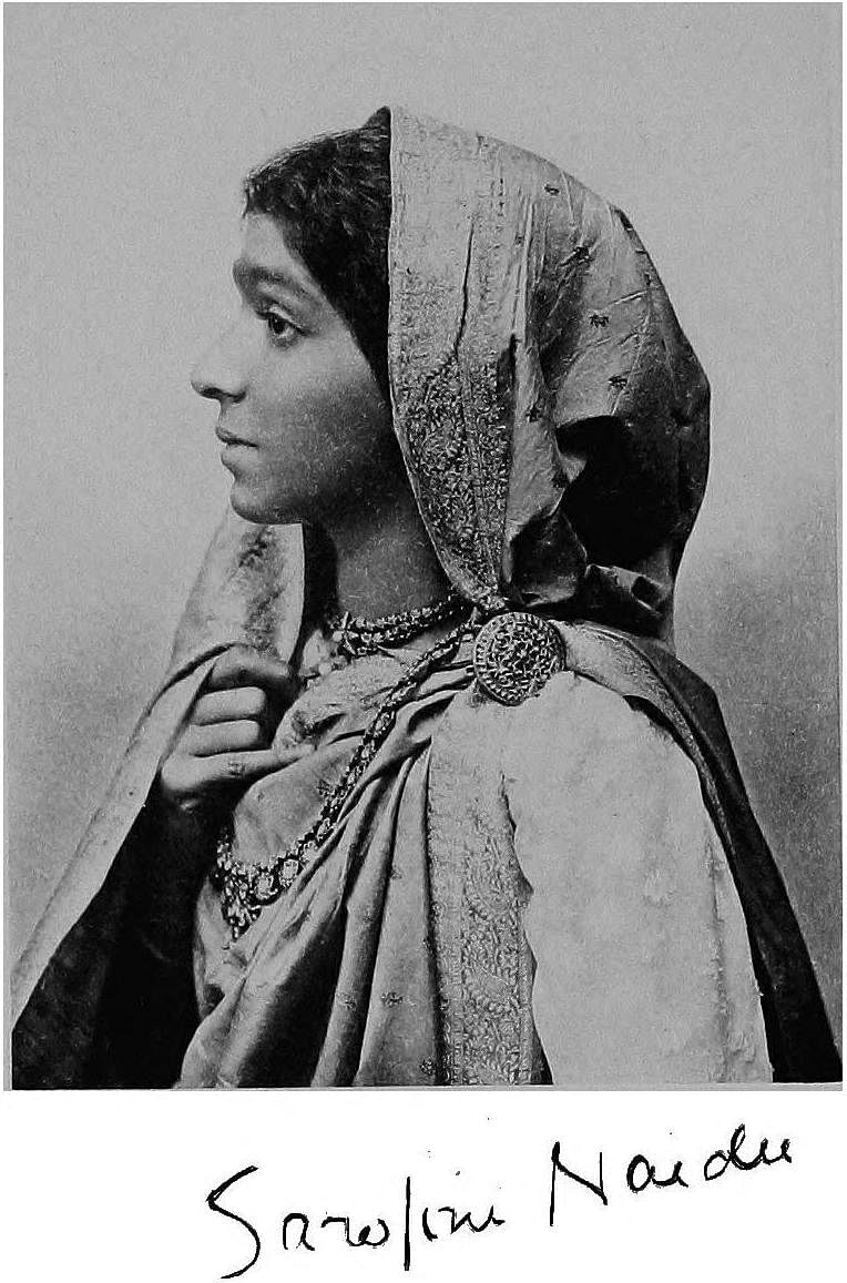 Sarojini Naidu was also a poet who worked towards civil rights, women's emancipation, and anti-imperialistic ideas. Credit: Wikimedia Commons