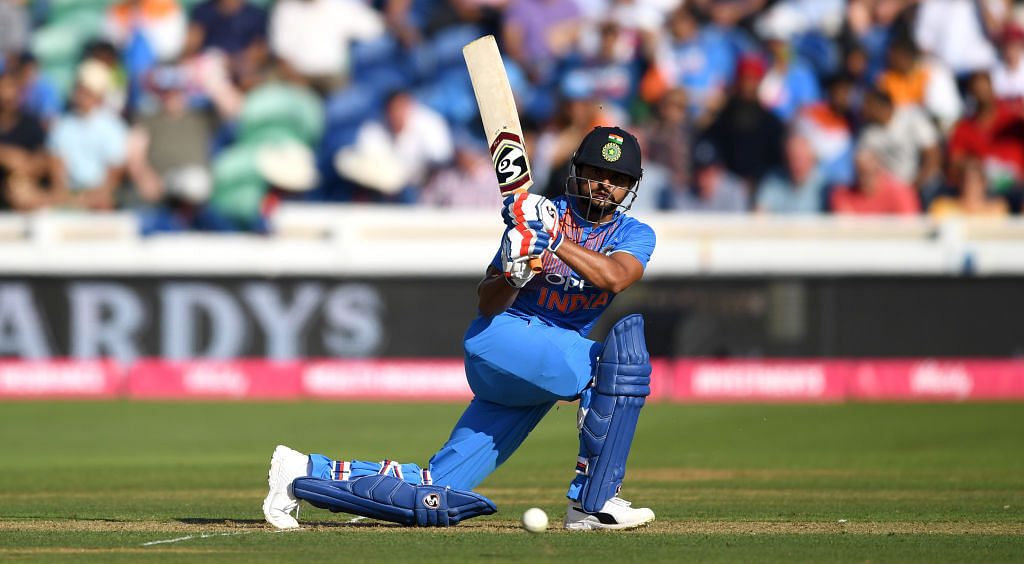 Suresh Raina of India bats during the 2nd Vitality International T20 match between England and India at SWALEC Stadium on July 6, 2018 in Cardiff, Wales. Credit: Getty Images