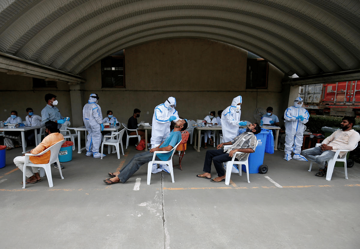 PRIORITISNG FRONTLINE WORKERS | In the early stages of distribution, higher priority may be given to healthcare workers and others on front lines, or those considered most vulnerable - a process known as targeted vaccination. Credit: Reuters Photo