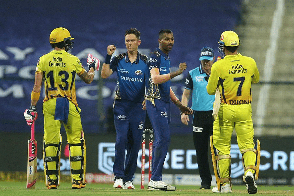 Both teams, separated by one run in last year’s final in Hyderabad, once again fought hard till the final over before Mahendra Singh Dhoni’s men had the last laugh, winning the match by five wickets. Credit: PTI Photo