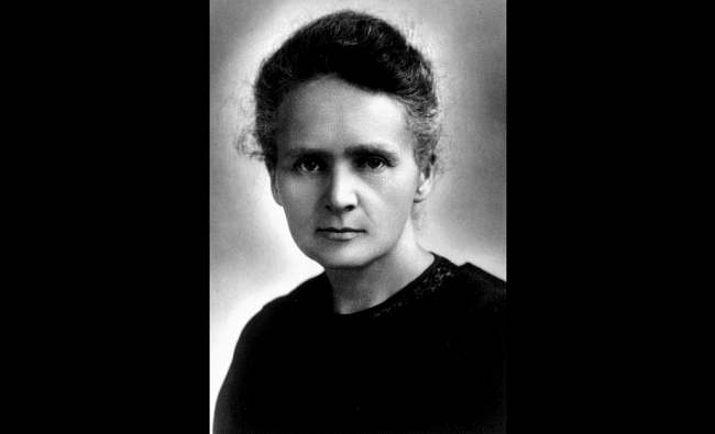 Maria Skłodowska-Curie | Nobel Prize for Physics |  Year: 1903 | Curie was awarded the prize for research on radiation phenomenon. Credit: Wikimedia Commons