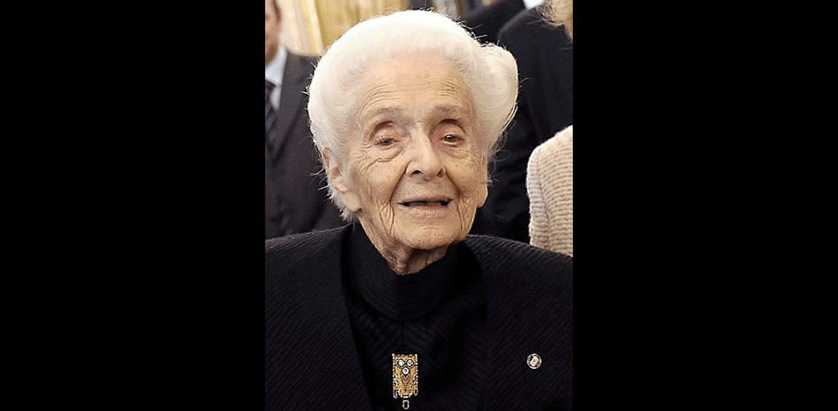 Rita Levi-Montalcini | Nobel Prize in Physiology or Medicine |  Year: 1986 | Levi-Montalcini was awarded the prize for discovery of growth factors. Credit: Wikimedia Commons