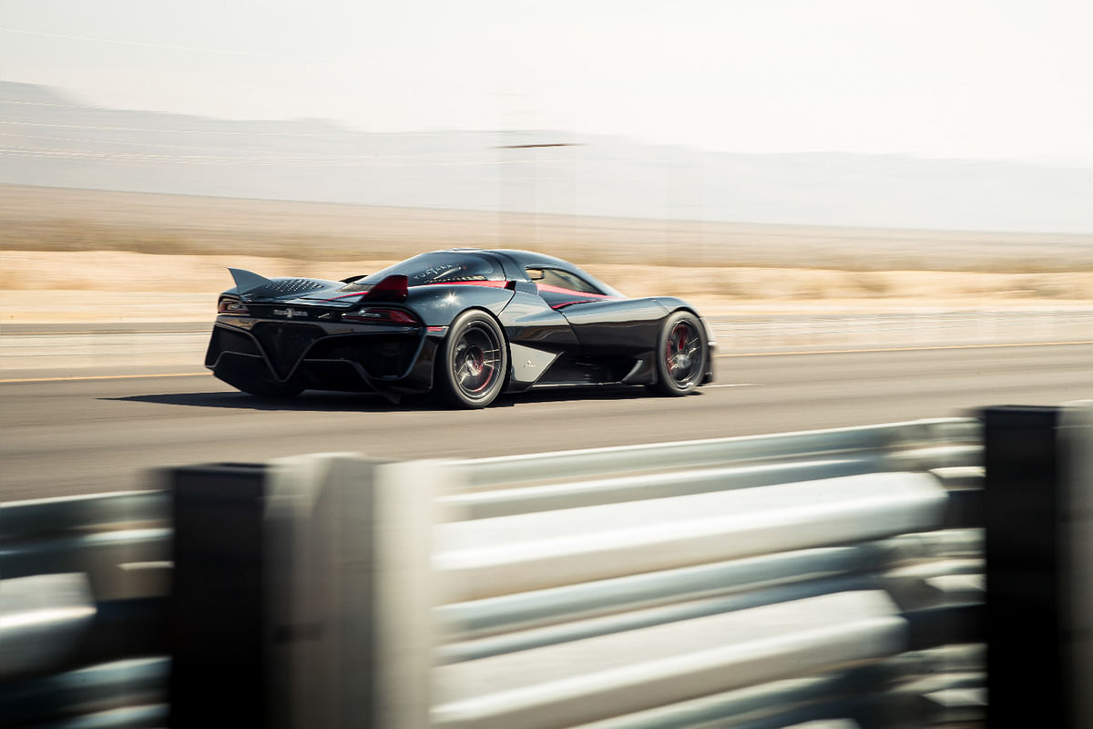 SSC will build just 100 of the Tuatara model. Credit: SSC North America