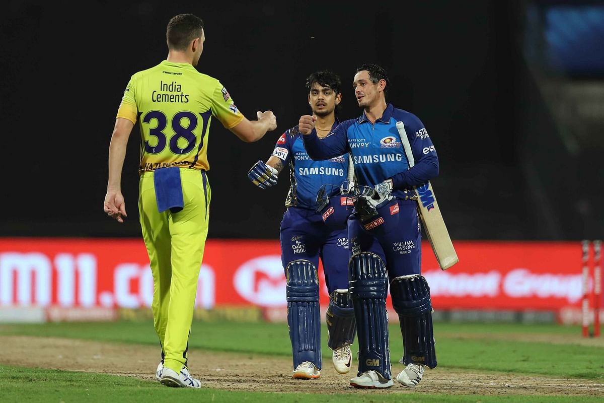 Mumbai Indians wins the 41st match of the season 13 of the Dream 11 Indian Premier League (IPL) between the Chennai Super Kings and the Mumbai Indians. Credit: iplt20.com/BCCI