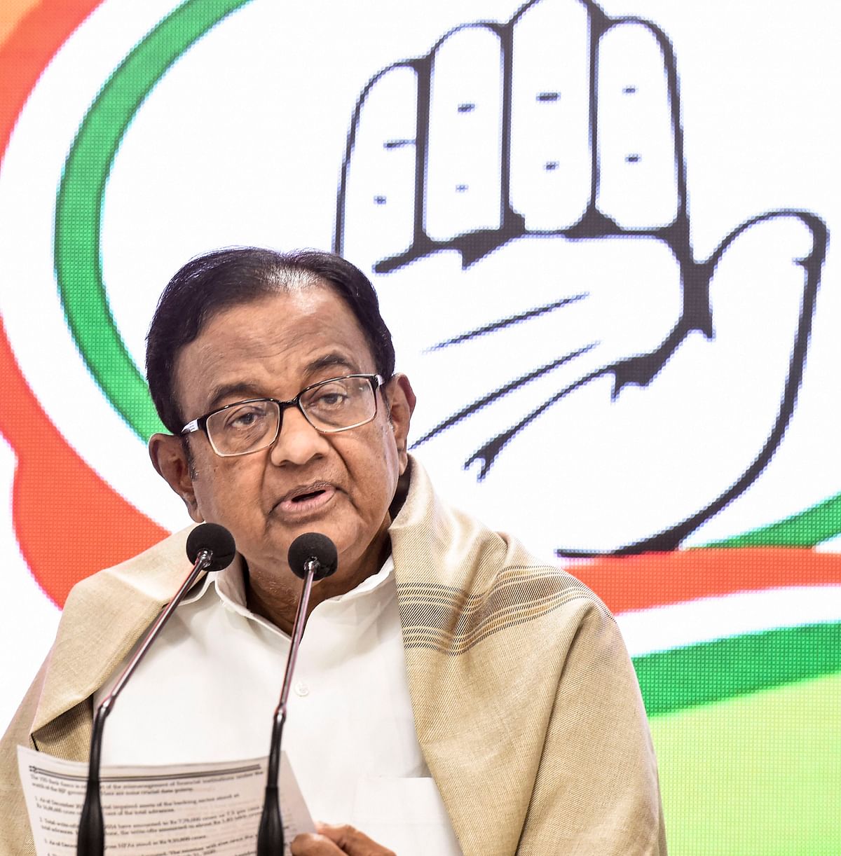 “I feel the Congress contested more seats than its organisational strength (in Bihar). The Congress was given 25 seats where the BJP or its allies had been winning for 20 years. The Congress should have refused to contest from these seats. The party should have fielded only 45 candidates.”  - Chidambaram