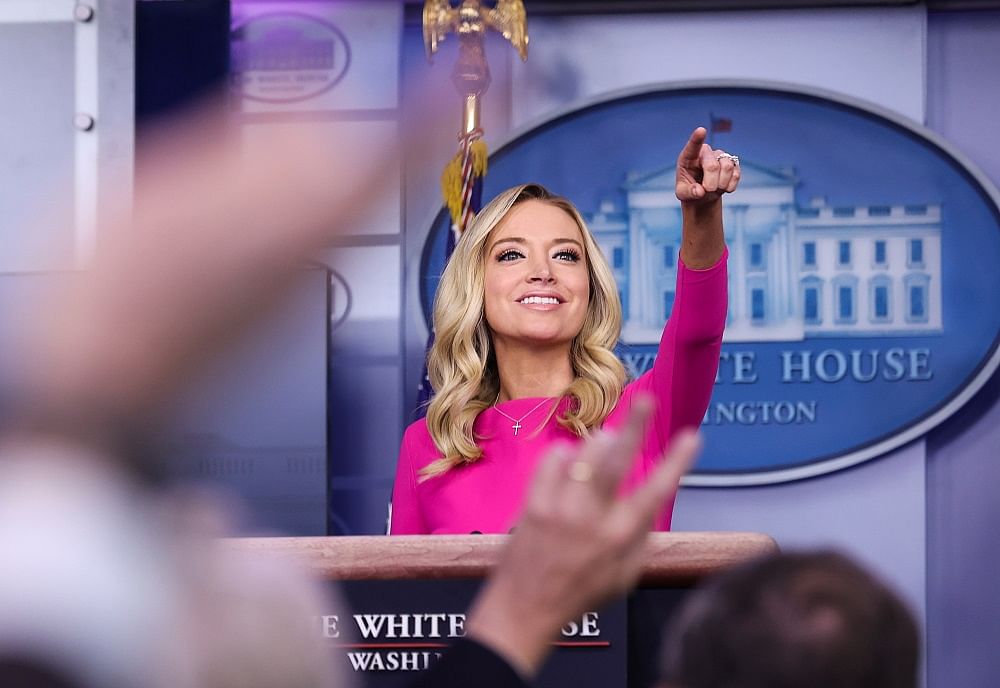 “The science should not stand in the way of this.” — McEnany, referring to school reopenings in a news briefing, July 16. Credit: Reuters