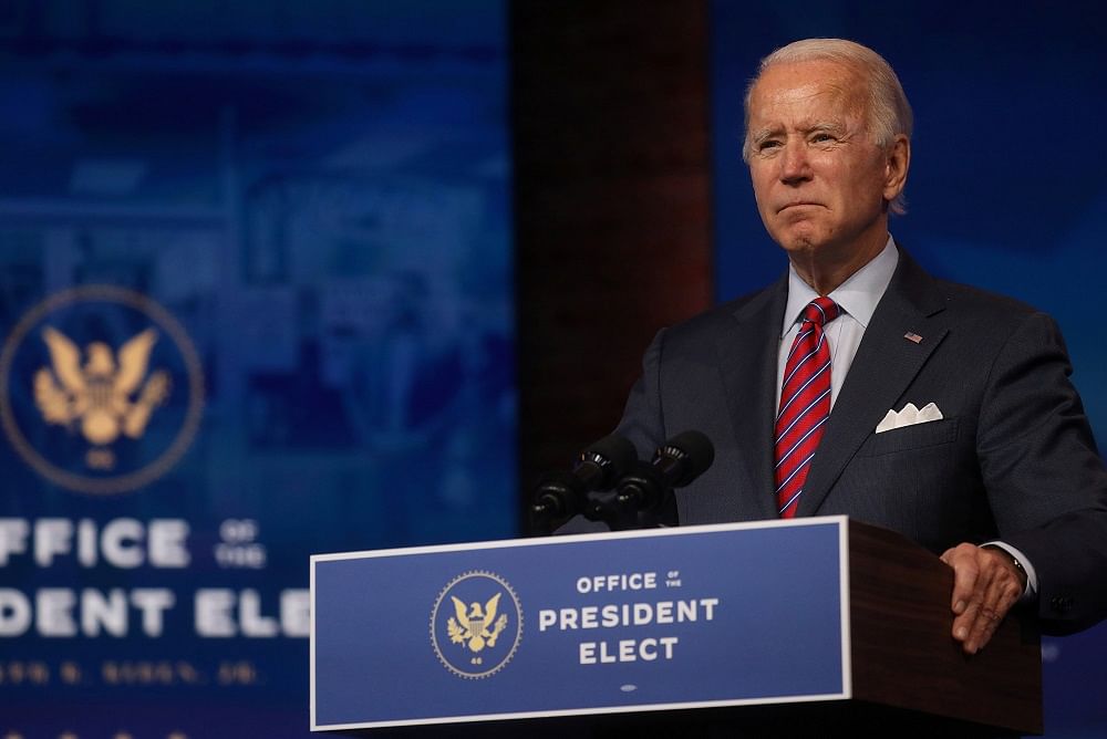“You're a lying dog-faced pony soldier.” — Biden, in a remark to student at campaign event, Hampton, N.H., Feb. 9. Credit: Reuters