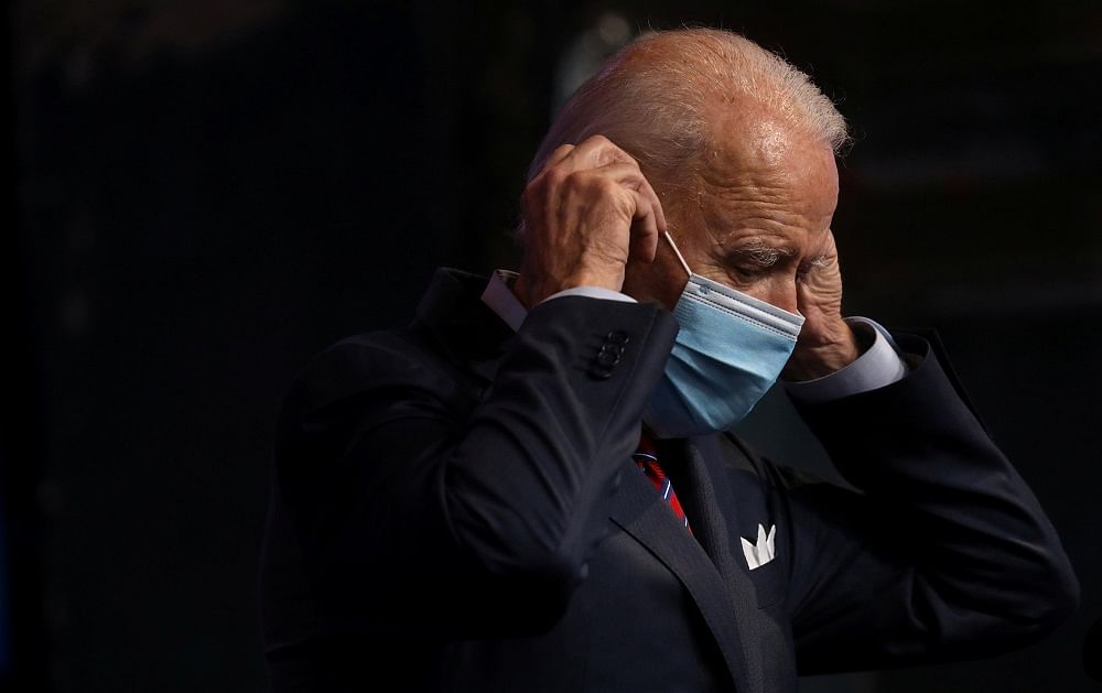 “If you have a problem figuring out whether you're for me or Trump, then you ain't Black.” — Joe Biden, in an interview with “The Breakfast Club” radio program, May 22. Credit: Reuters