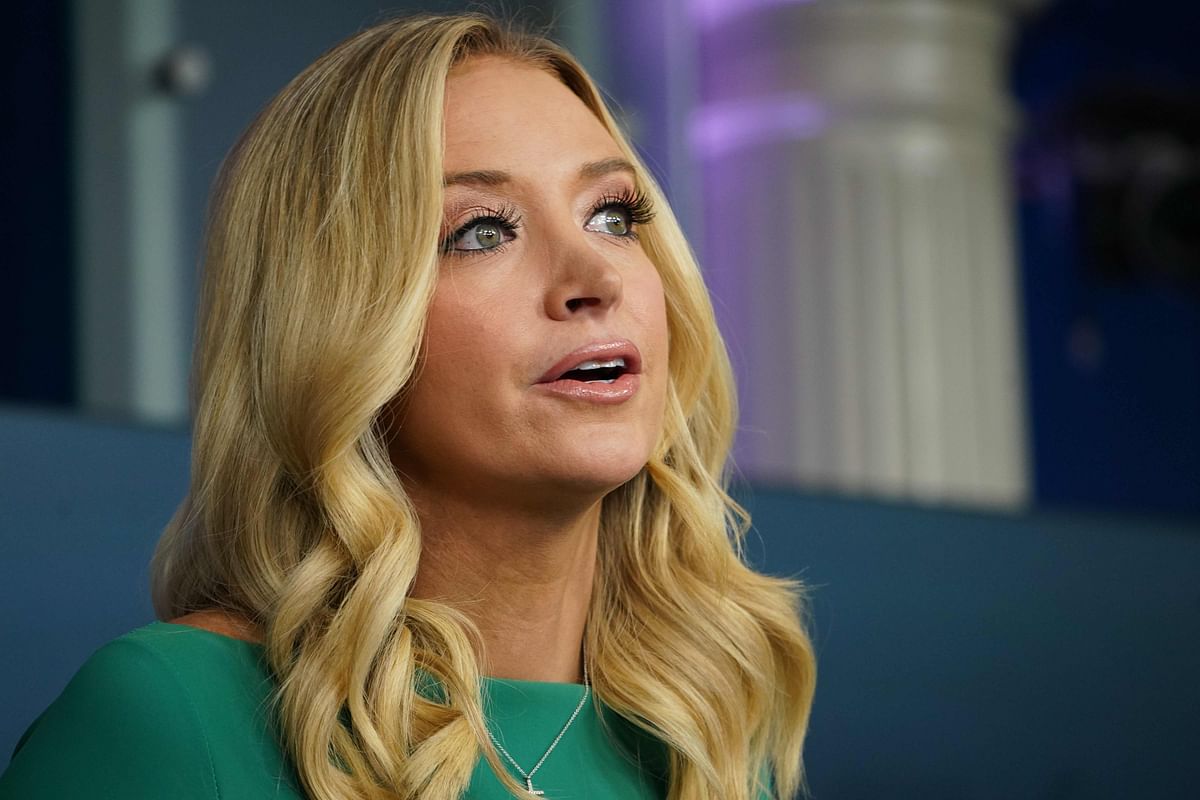 “I will never lie to you. You have my word on that.” — White House Press Secretary Kayleigh McEnany, at her first press briefing, May 1. Credit: AFP