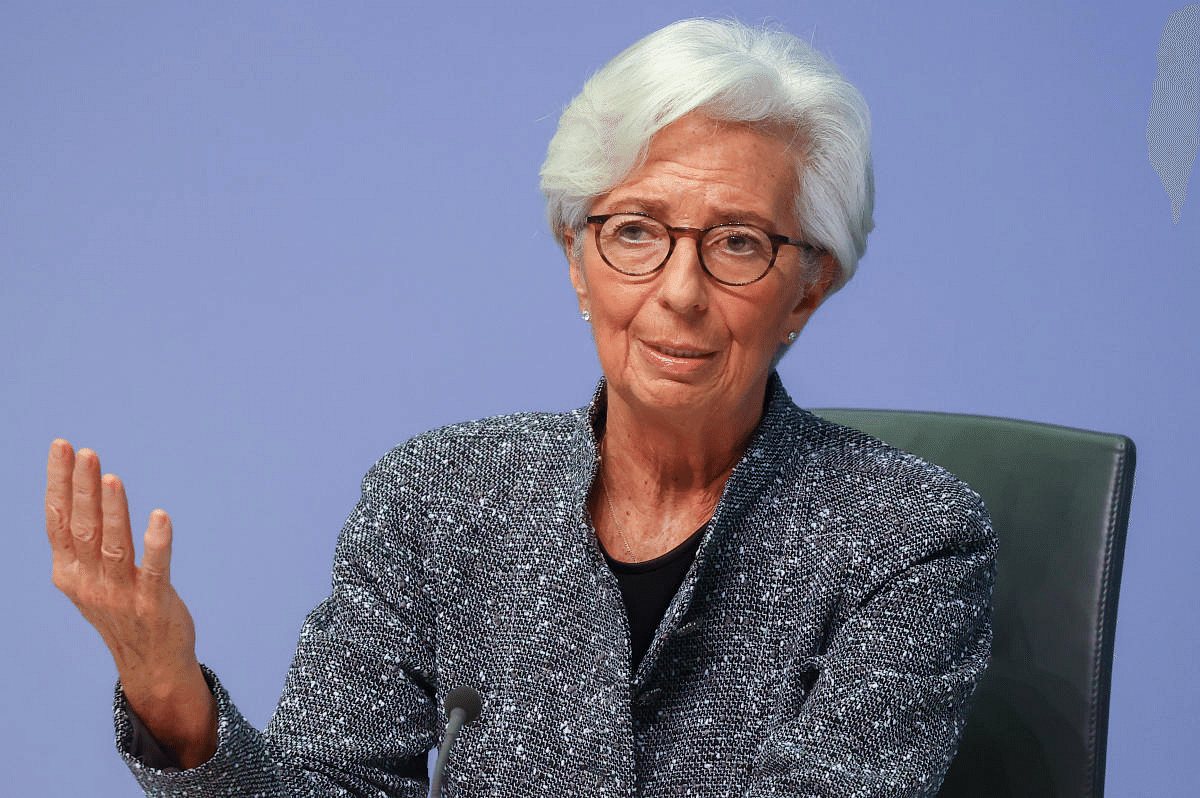 #2 Christine Lagarde | The first woman to head the European Central Bank since November 1, 2019. Credit: Reuters Photo